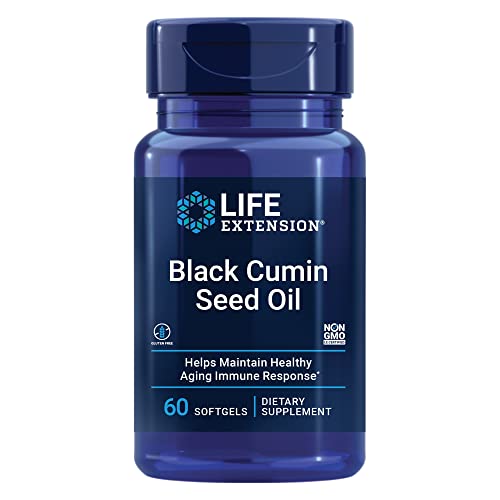 Life Extension Black Cumin Seed Oil Softgels 60 Count