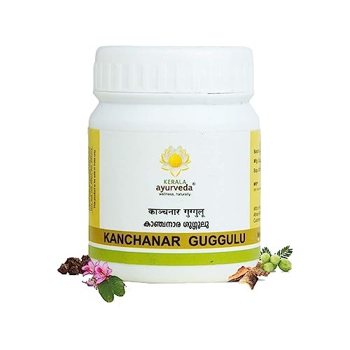 Kerala Ayurveda Kanchanar Guggulu | T3 and T4 Production |60 Tablets