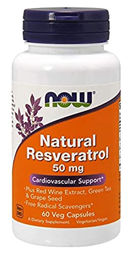 Now Foods Natural Resveratrol, 60 Vcaps