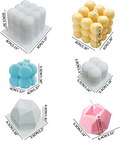 Unique Silicone Candle Molds, Candle Shape Mold Silicone