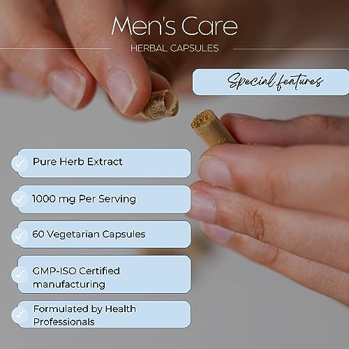 VANN MANTRA Men's care Herbal Capsules for Strength & Stamina For Daily Health and Wellness - 60 Capsules, 1000 MG Each