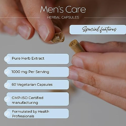VANN MANTRA Men's care Herbal Capsules for Strength & Stamina For Daily Health and Wellness - 60 Capsules, 1000 MG Each
