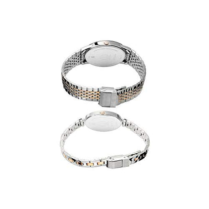 Titan Wedding Bandhan Analog Silver Dial Unisex's Watch-NM17732603KM01 / NL17732603KM01