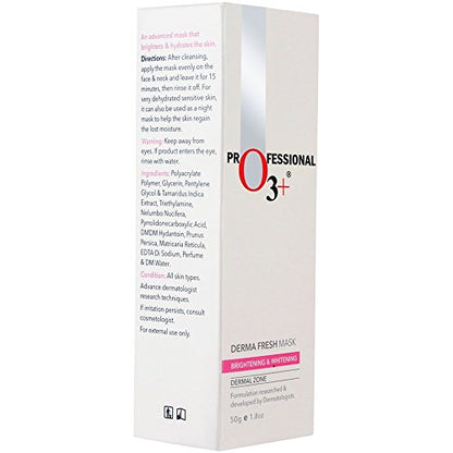 O3+ Derma Fresh Mask for Brightening & Whitening Skin, 50g