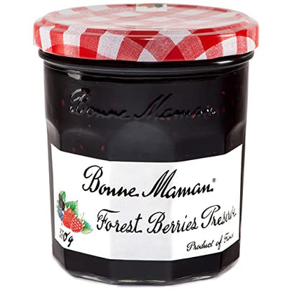 Bonne Maman Forest Berries Preserve, Marmalade Fruit Jam, 13 oz / 370 g