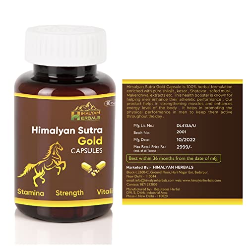 Himalyan Herbals Sutra Gold Capsules for Men