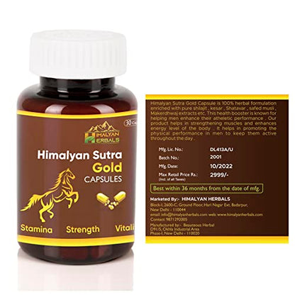 Himalyan Herbals Sutra Gold Capsules for Men