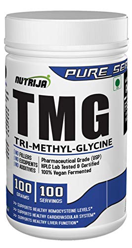 Nutrija-TRIMETHYLGLYCINE (TMG)(Betaine Anhydrous) - 100 grams