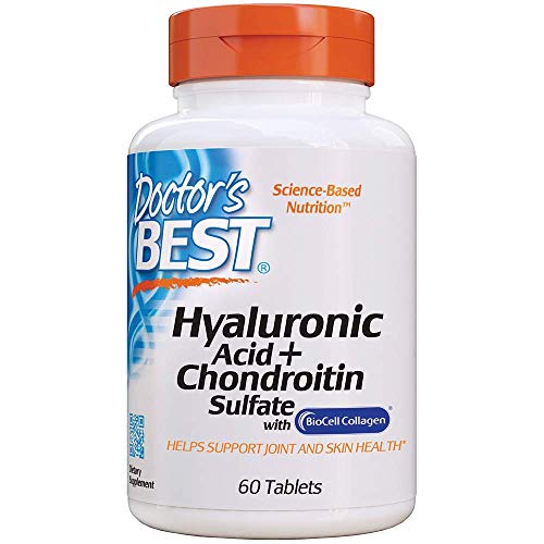 Doctor's Best, Best Hyaluronic Acid with Chondroitin Sulfate, 60 Tablets