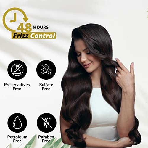 FREECIA Professional Tropical Coconut Hair Oil Serum for Dry Frizzy And Entangled Hair | Brings Shine | Smoothness | Knot-Free Look | Unisex | 50ml