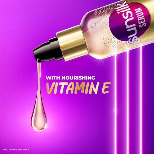 Sunsilk Super Shine Hair Serum For Dry frizzy Hair, Vitamin E Nourishment, 48 hour frizz free, non-sticky, 100ml