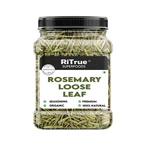 RiTrue - Rosemary Dried Leaves - 90 Gm - For Hair Growth & Rosemary Leaf Tea - Organic Dry Herb