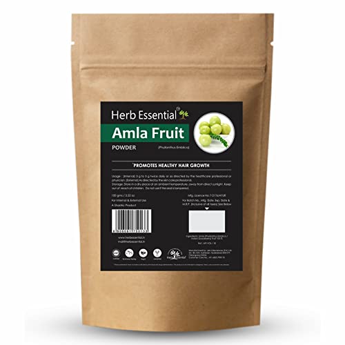 Herb Essential Pure Amla Powder - 100 G