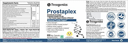 Trexgenics PROSTAPLEX Advanced Prostate Health function support formula (60 Vcaps) (1)