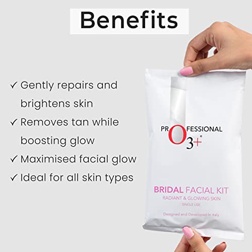 O3+ Bridal Facial Kit for Radiant & Glowing Skin - Suitable for All Skin Types (Single Use)