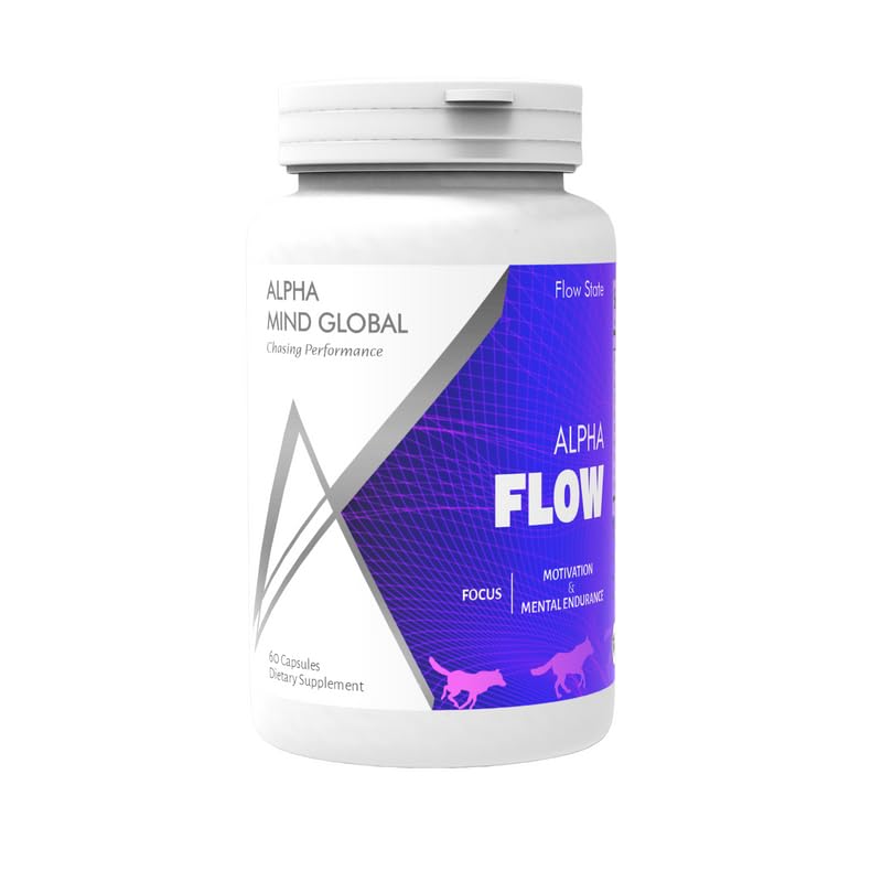 Alpha Flow- Uridine Monophosphate, CDP Chooline, ALCAR (Acetyl L Carnitine), Huperzine, Caffiene, Forskolin