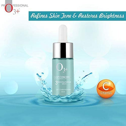 O3+ Deep Concerns 3 Hydrating Moisture Serum for Dry Skin, 20ml