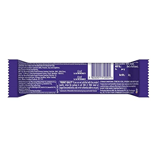 Cadbury Fuse Chocolate, 27.5g (Pack of 24)