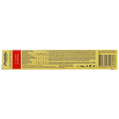 Toblerone of Switzerland Swiss Milk Chocolate with Crunchy Almonds, 5 Pack Pouch, 5 x 100 g