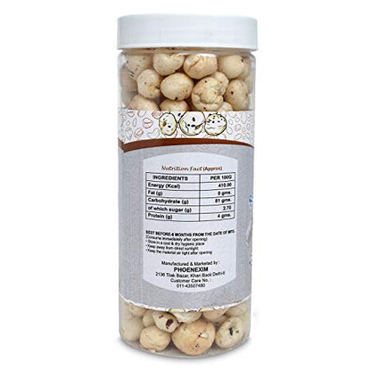 Nutryganic Roasted Makhana Rock Salt and Pepper 100g