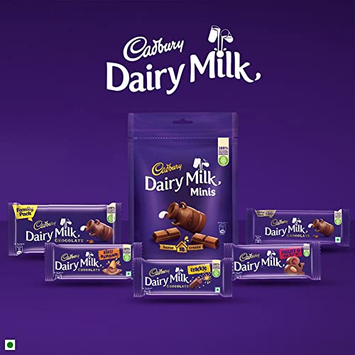 Cadbury Dairy Milk Fruit & Nut Chocolate Bar, Pack of 6 x 80g