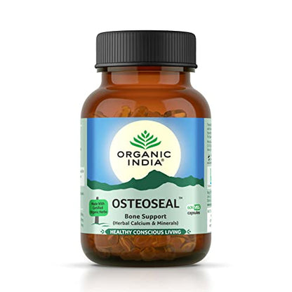 organic india Osteoseal 60 Capsules Bottle - Pack of 2