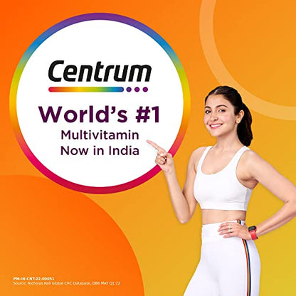 Centrum Kids, with probiotics, Vitamin C & 11 other nutrients for Immunity, Healthy Digestion & Eye Health (Veg) 50 Gummies