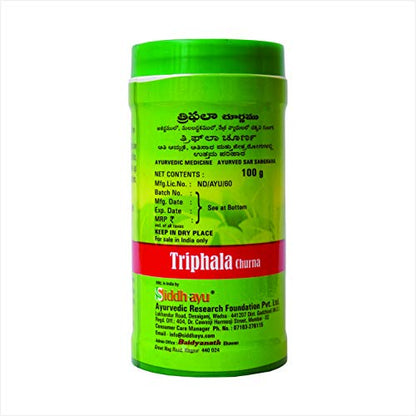 Baidyanath Triphala Churna 100 g | Helps Relieve Constipation Acidity & Gas Relief - Ayurvedic Remedy For Gastro-Intestinal Health