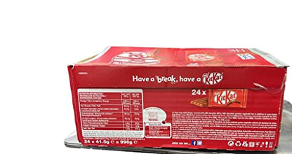 kitkat 4 Fingers in Milk Chocolate KitKat Box, 24 x 41.5 g