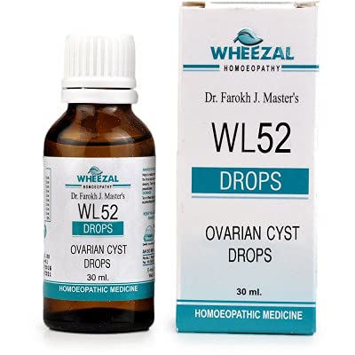 Wheezal WL-52 Ovarian Cyst Drops (30ml) (PACK OF TWO)