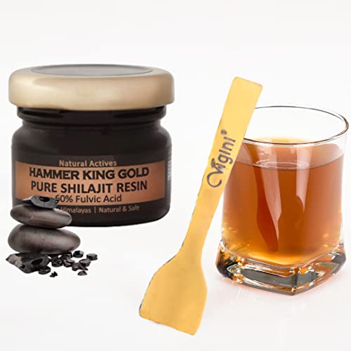 Vigini Hammer King Pure Premium Himalayan Shilajit Gold Resin for Men