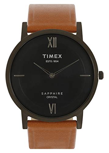 TIMEX Sapphire Crystal Analog Black Dial Men's Watch-TWEG17408