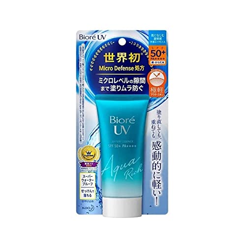 BIORÉ UV Aqua Rich Watery Essence Sunscreen SPF 50+ PA++++, 50g