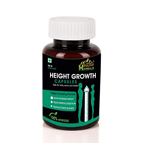 Himalyan Herbal's Height Increase Growth Capsules | 30 Capsules