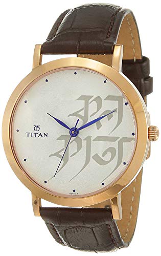 Titan Forever Kolkata Analog White Dial Men's Watch-1740WL01 / 1740WL01