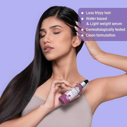 Buds & Berries Red Onion and Ginseng Anti-Hairfall Hair Serum | Reduces Split Ends and Conditions Ha | 100ml | No Paraben, No Silicone, No Mineral Oil