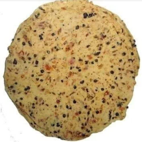 RAJA Brand AMRITSARI TADKA PAPAD with RED Chilli Flakes & Black Pepper Mix-(200GM)