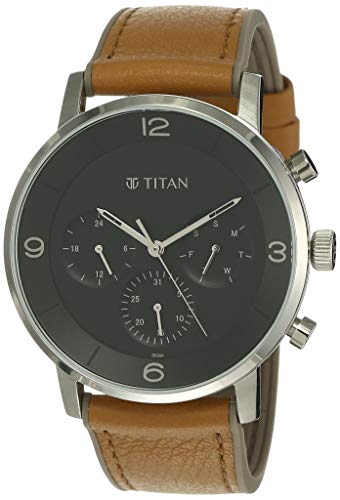 Titan Athleisure Analog Black Dial Men's Watch-NN90119SP01/NP90119SP01