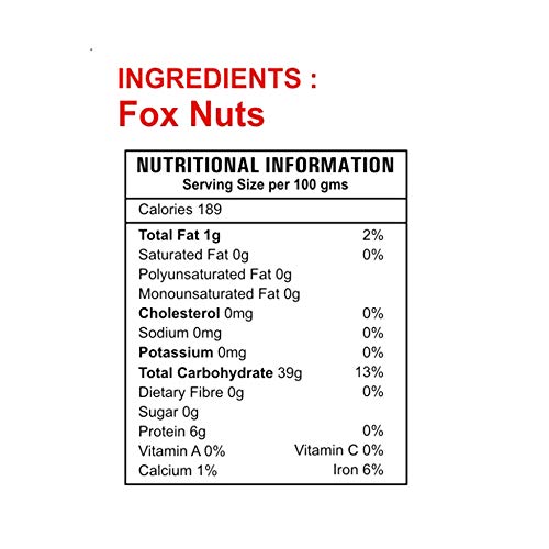 Fox Nuts by MYLE Nuts 200gms Pack