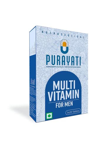 Purayati Multivitamin for Men (60 Tablets)