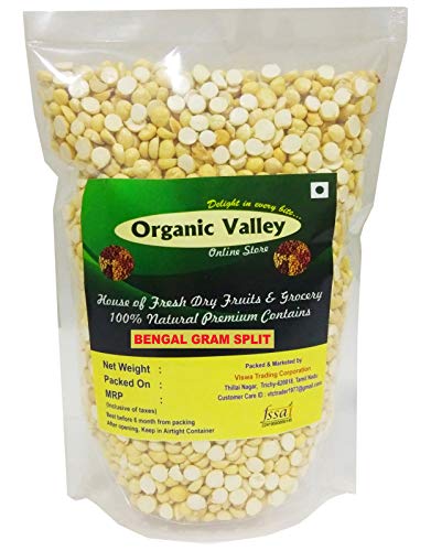 Organic Valley-Bengal Gram / Roasted Gram- Split - (400g)