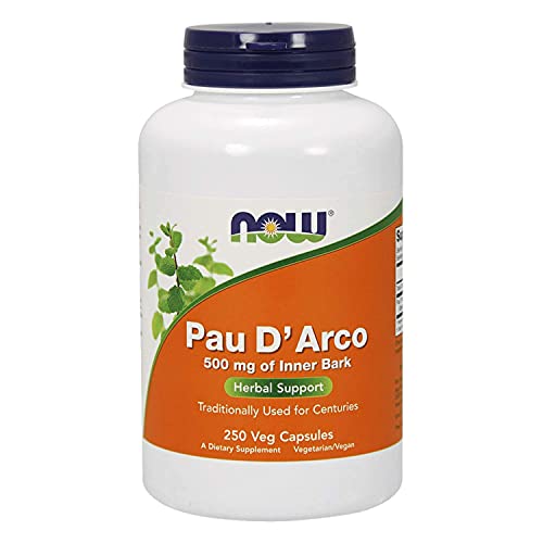 Now Foods Pau D' Arco, 250 Caps 500 mg