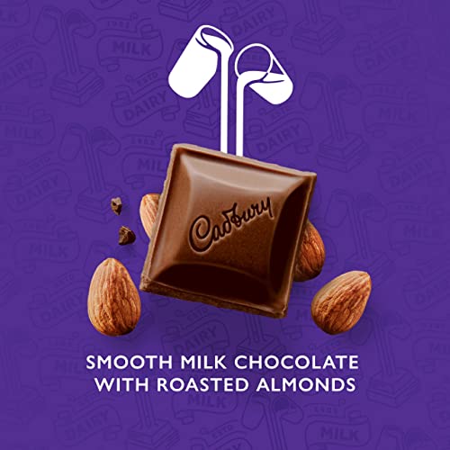 Cadbury Dairy Milk Chocolate, Ideal for Gifting, Birthday Gift, Dessert 180g…