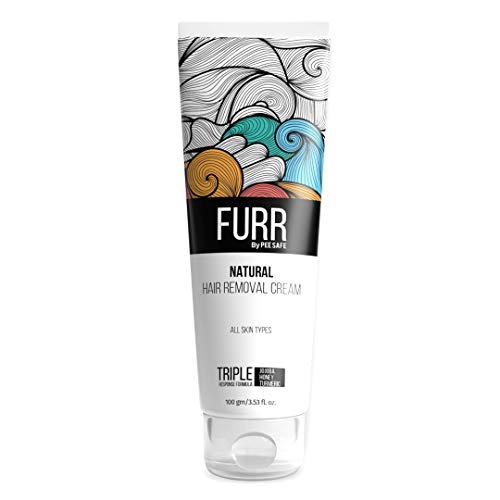 FURR Natural Hair Removal Cream 100gm | Removes Hair In 5 Min | For Men and Women | Suitable For All Skin Types | Pack Of 2