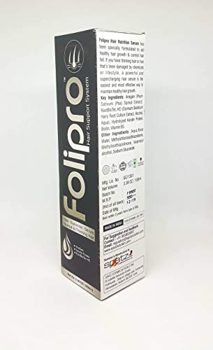 Folipro Hair Support System | Hair nutrition serum | Normal to thinning hair serum | Keratin Protein (100ml)