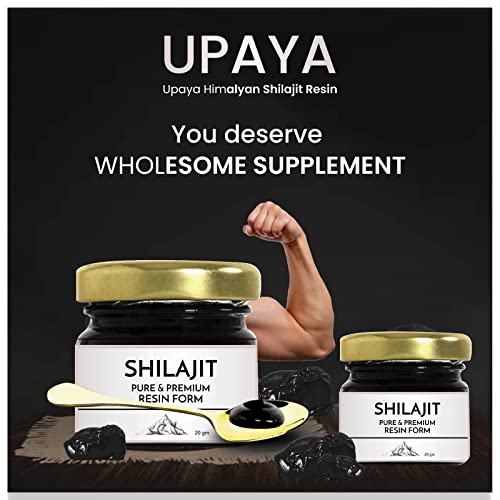 upaya Himalyan shilajit/shilajit Resin, 20g