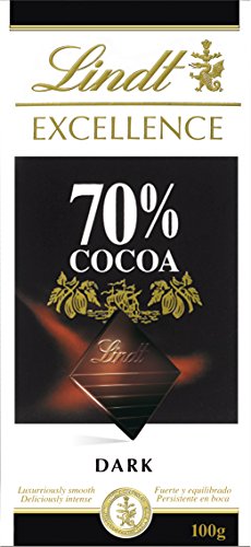 LINDT EXCELLENCE 70% Cocoa Extra Fine Dark Chocolate 100g