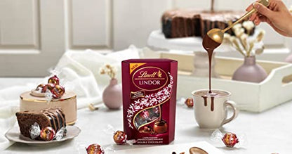 Lindt LINDOR Double Chocolate Truffles, 7.05 oz / 200 g