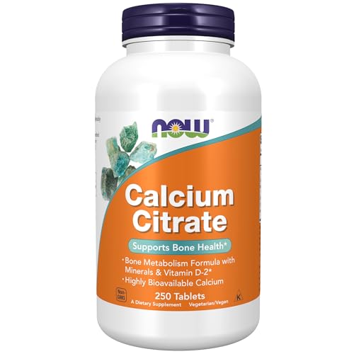 Now Foods, Calcium Citrate, 250 Tablets