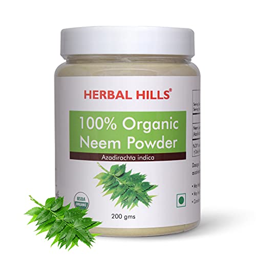 Herbal Hills Organic Neem Powder (Azadirachta Indica) 200 gms